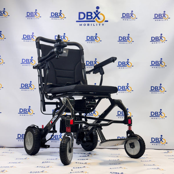 Pride iGo Lite Carbon Refurbished Folding Powerchair | DBX Mobility