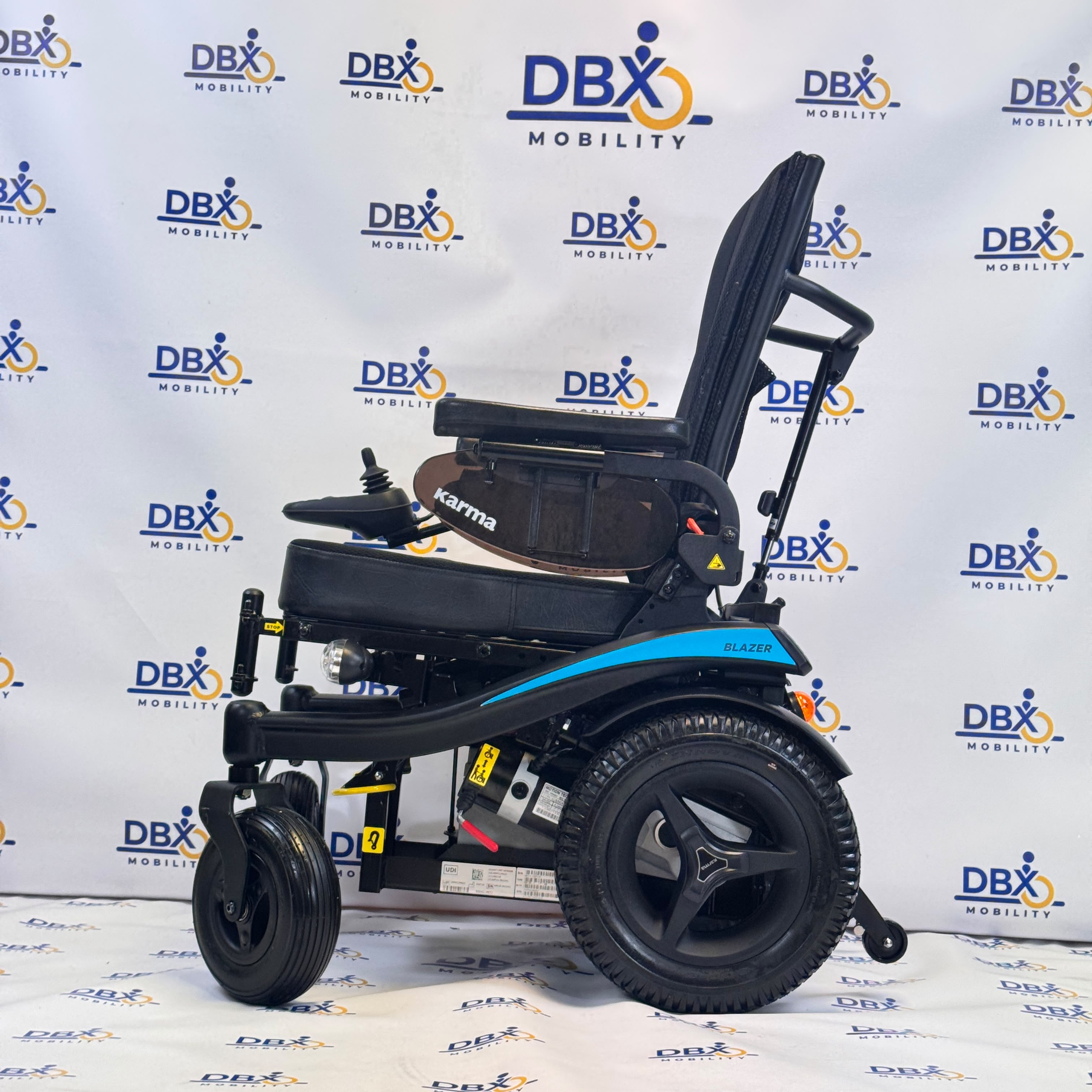 Karma Blazer 2 Sling Seat Crash Tested Refurbished Powerchair | DBX