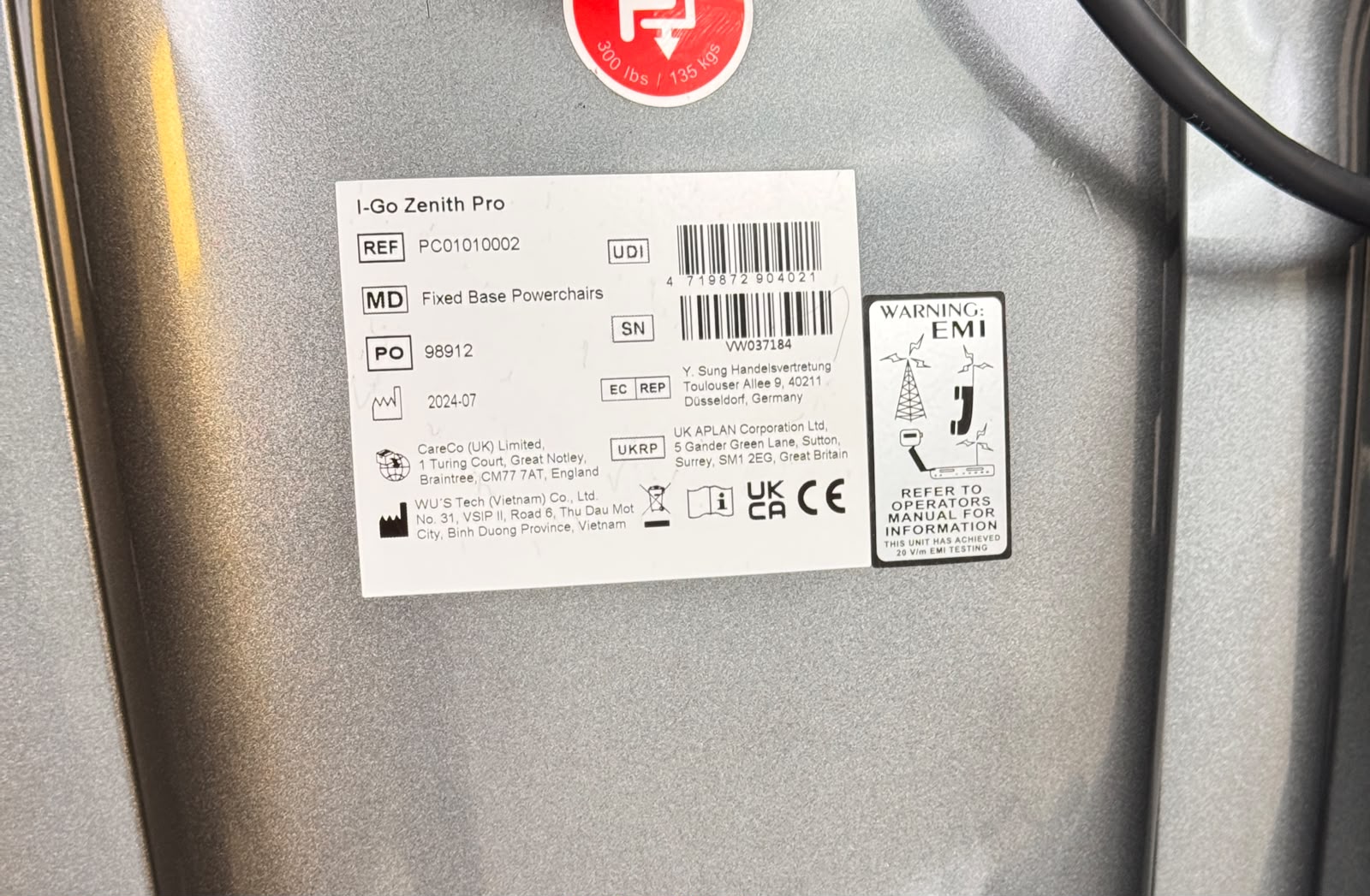 CareCo i-Go Zenith Pro Powerchair | Mint Condition | DBX Mobility