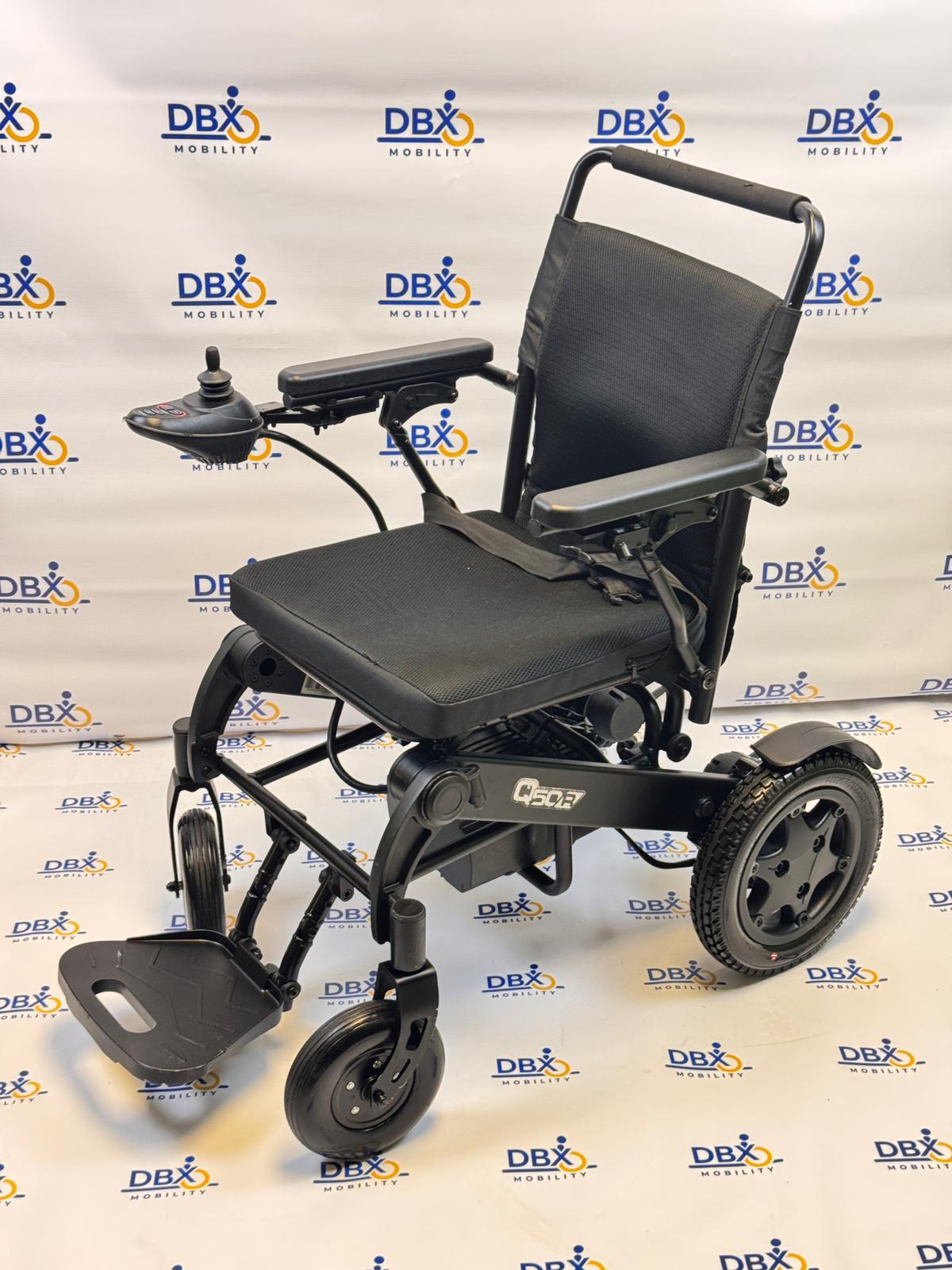 Quickie Q50 R Folding Powerchair | Refurbished Portable Electric Wheelchair