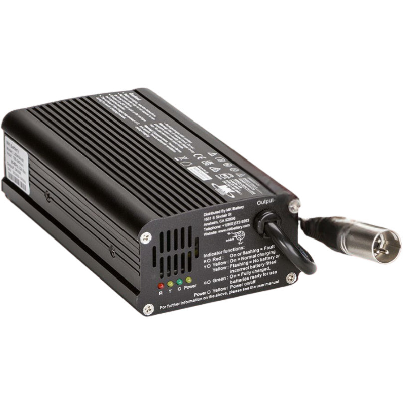 MK Battery 8A 24V Mobility Charger (45-79Ah Batteries)